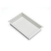 Trays and Baskets for Multi Drawer Procedure and Supply Carts 4" Tray • Gray ,1 Each - Axiom Medical Supplies