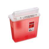 5 Quart Sharps Container for Lockable Enclosures 5qt • 10.625"W x 4.5"D x 9"H ,20 / pk - Axiom Medical Supplies