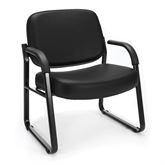 Big and Tall Antimicrobial Reception Chairs With Arms ,1 Each - Axiom Medical Supplies