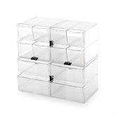 Stackable Cube Organizers Kits Stackable Drawer Organizer Set • 2 of Each Drawer Organizer ,4 / pk - Axiom Medical Supplies