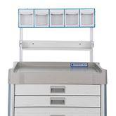 Tilt Bin Medical Supply Cart