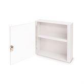 MarketLab Patient Room Locking Wall Cabinet Clear Door ,1 Each - Axiom Medical Supplies