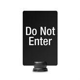 Signage for Retractable Stanchions "Do Not Enter" ,1 Each - Axiom Medical Supplies