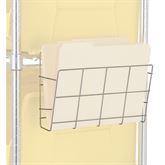 Wire Shelving Accessories Document Holder • 12.38"W x 2"D x 8.63"H ,1 Each - Axiom Medical Supplies