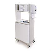 Insight 2-Sided Mobile Kiosk Insight 2-Sided Mobile Kiosk • 21.5"W x 14"D x 52"H ,1 Each - Axiom Medical Supplies