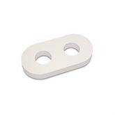 NeoSeal Nasal Prong Seal Micro • 10mm W x 20mm L • Prong 4.5mm; Septal 4mm ,150 / pk - Axiom Medical Supplies