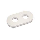 NeoSeal Nasal Prong Seal Small • 12.5mm W x 25mm L • Prong 5.5mm; Septal 5mm ,150 / pk - Axiom Medical Supplies