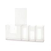 MarketLab Horizontal Isolation Station Double Glove Box Holder • 26.5"W x 4.5"D x 21.44"H ,1 Each - Axiom Medical Supplies