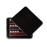 Slide Stain Trays 30-Slide Stain Tray with Black Lid • 12.9375"W x 15.125"L x 1.75"H ,1 Each - Axiom Medical Supplies