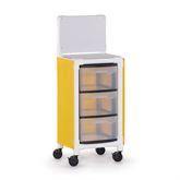 Mobile Isolation Stations Mini • 17"W x 15"D x 45"H ,1 Each - Axiom Medical Supplies