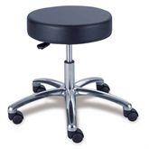 Extra Cushioned Stools with Chrome Base Without Back ,1 Each - Axiom Medical Supplies