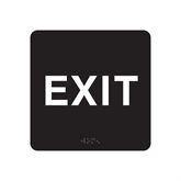Exit and Stairs Signs ADA Exit Sign • 6"W x 6"L ,1 Each - Axiom Medical Supplies