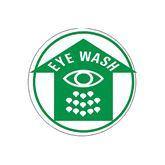 Floor/Wall Decals Eye Wash Station ,1 Each - Axiom Medical Supplies