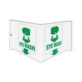 Projecting Wall Sign Eye Wash ,1 Each - Axiom Medical Supplies