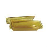 Saf-T Soak System with Cover 6.375"W x 20.875"L x 8"D • Amber ,1 Each - Axiom Medical Supplies