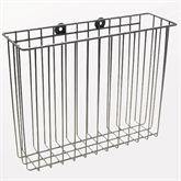 Narrow Wire Basket for Fixed Height Transport Stand Narrow Basket • 13"W x 4"D x 10"H ,1 Each - Axiom Medical Supplies
