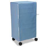 Three-Shelf Narrow PVC Linen Cart MarketLab Narrow 3-Shelf Linen Cart ,1 Each - Axiom Medical Supplies