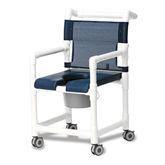 Deluxe Two-in-One Shower-Commode Chair MarketLab Deluxe Shower Chair/Commode ,1 Each - Axiom Medical Supplies