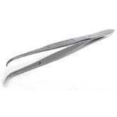 Stainless Steel Grossing Tools Curved Tweezers • 5"L ,1 Each - Axiom Medical Supplies