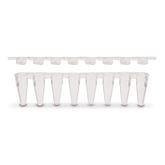 PCR Tubes with Strip Dome Caps Low Profile • Flat Cap • White ,1Pack oF 25 - Axiom Medical Supplies