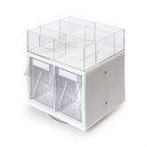MarketLab Turn and Tilt Bench Organizer MarketLab Turn and Tilt Bench Organizer • 10.5"W x 11.25"D x 11"H ,1 Each - Axiom Medical Supplies