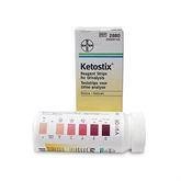 Urine Test for Ketones and Glucose Ketostix Reagent Strips, CLIA Waived ,100 per Paxk - Axiom Medical Supplies