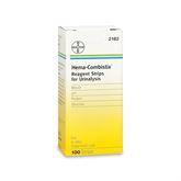 Siemens Blood Urine Test Strips Hema-Combistix Reagent Strips, CLIA Waived ,100 per Paxk - Axiom Medical Supplies