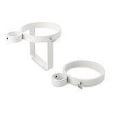 Basic Ventilator Support Cart Accessories D/E Size Oxygen Tank Holder Bracket ,2 / pk - Axiom Medical Supplies