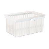 Basic Ventilator Support Cart Accessories Extra Large Bin with Bracket ,1 Each - Axiom Medical Supplies