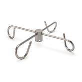 Basic Ventilator Support Cart Accessories 4-Hook Ram's Horn ,1 Each - Axiom Medical Supplies