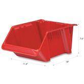 Extreme Temperature Nest-n-Stack Storage Bins 11.4"W x 18"D x 7.6"H ,1 Each - Axiom Medical Supplies