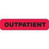 Clerical Medical Labels MarketLab Outpatient Label PK1000 ,1000 / pk - Axiom Medical Supplies