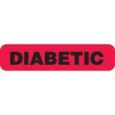 Clerical Medical Labels MarketLab Diabetic Label PK1000 ,1000 / pk - Axiom Medical Supplies