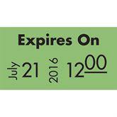 Monarch 1131 Label Gun "EXPIRES ON" Labels ,20,000 / bx - Axiom Medical Supplies