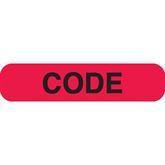 CODE Phlebotomy/Specimen Receiving Labels MarketLab Code Label, Red PK1000 ,1000 / pk - Axiom Medical Supplies