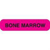 BONE MARROW Phlebotomy/Specimen Receiving Labels MarketLab Bone Marrow Label, Pink PK1000 ,1000 / pk - Axiom Medical Supplies