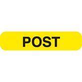 POST Phlebotomy/Specimen Receiving Labels MarketLab Post Label, Yellow PK1000 ,1000 / pk - Axiom Medical Supplies
