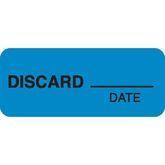 Clerical Medical Labels MarketLab Discard Label, Blue PK1000 ,1000 / pk - Axiom Medical Supplies