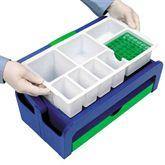 Droplet Blood Collection Tray with 13mm Tube Rack With 13mm Tube Rack ,1 Each - Axiom Medical Supplies