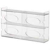 Premium Quad Side-Loading Acrylic Glove Dispenser Premium Quad • 20.125"W x 4.125"D x 11.875"H ,1 Each - Axiom Medical Supplies