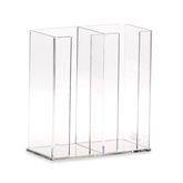 MarketLab 2-Compartment Media Plate Holder 2-Place • 8"W x 4"D x 9"H ,1 Each - Axiom Medical Supplies