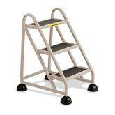 Three-Step Rolling Step Stool Three-Step • 21.5"W x 26.5"D x 32.5"H / Top step height: 27" ,1 Each - Axiom Medical Supplies