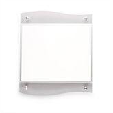 Dry-Erase Board with Frame Magnetic White Board with Frost Frame • Overall: 19"L x 16"W • White board area: 13"L x 16"W ,1 Each - Axiom Medical Supplies