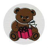 "Teddy Bear" Award Stickers Teddy Bear ,200 / roll - Axiom Medical Supplies