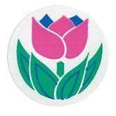 "Flower" Award Stickers Flower ,200 / roll - Axiom Medical Supplies