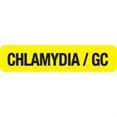 Microbiology Labels MarketLab Chlamydi/GC Label, Yellow PK1000 ,1000 / pk - Axiom Medical Supplies