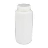 Round Wide Mouth HDPE Bottles 1000mL ,6 / pk - Axiom Medical Supplies