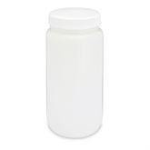 Round Wide Mouth HDPE Bottles 2L ,1 Each - Axiom Medical Supplies