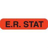 Clerical Medical Labels MarketLab ER STAT Label, Flourescent Orange PK1000 ,1000 / pk - Axiom Medical Supplies