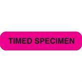 TIMED SPECIMEN Phlebotomy/Specimen Receiving Labels MarketLab Timed Specimen Label, Flourescent Pink PK1000 ,1000 / pk - Axiom Medical Supplies